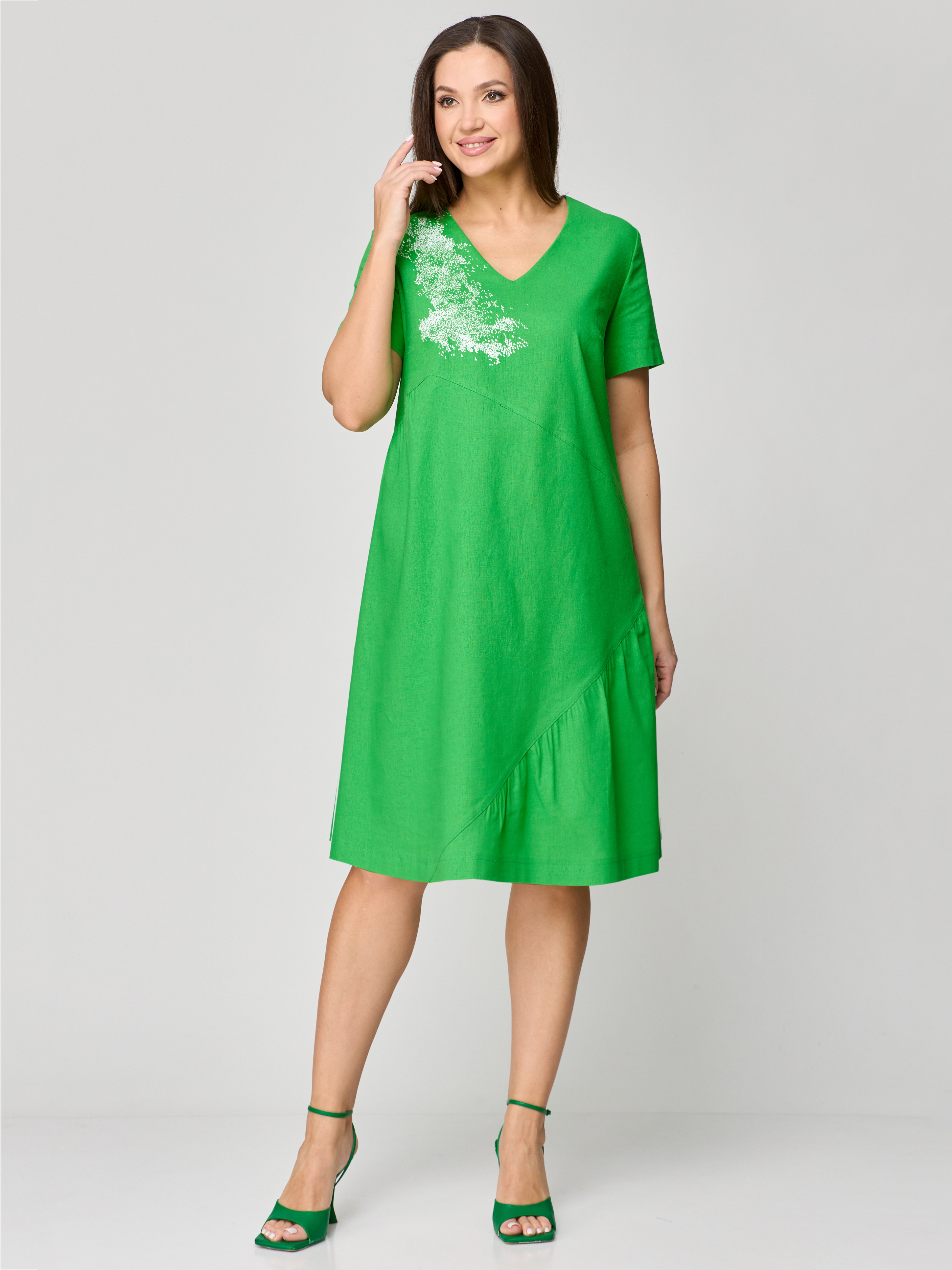 Платье МишельСтиль 1196 зелёный