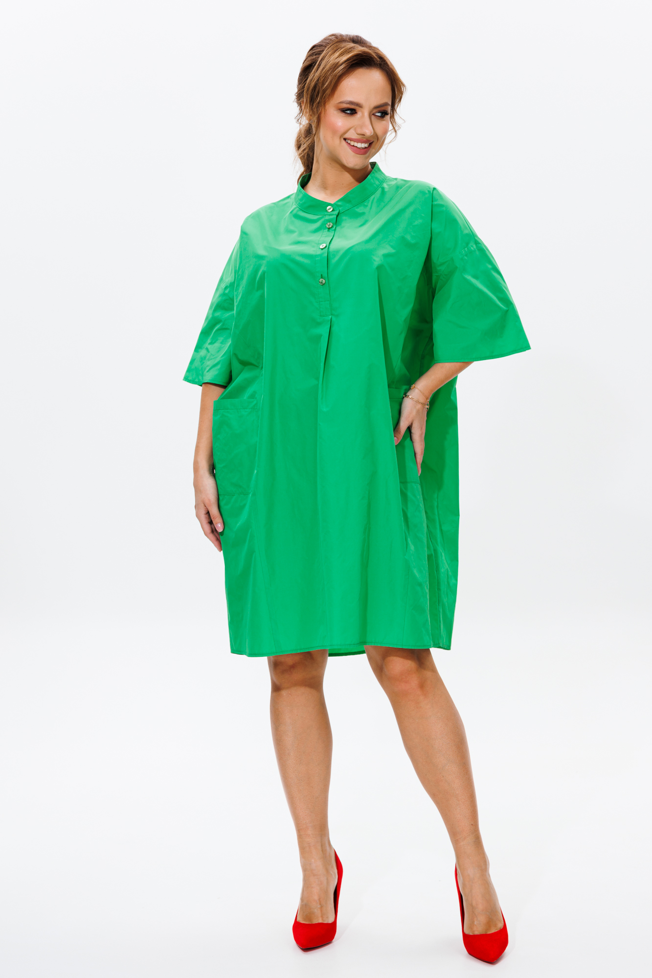 Платье 145 зеленый