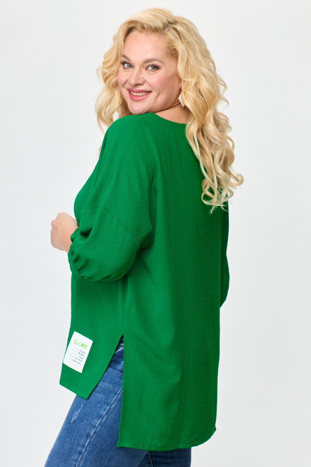 Блузка Abbi style 4006 изумруд
