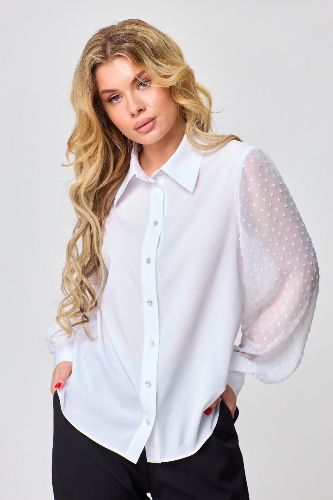 Блузка Abbi style 4025 белый