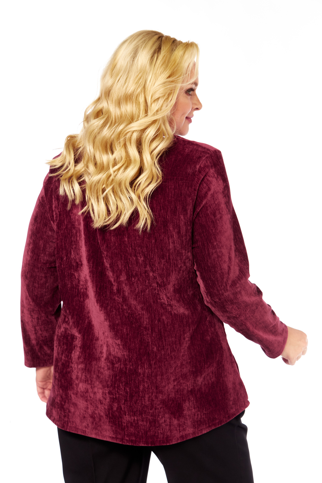 Блузка Abbi style 4070 спелая вишня - фото 2