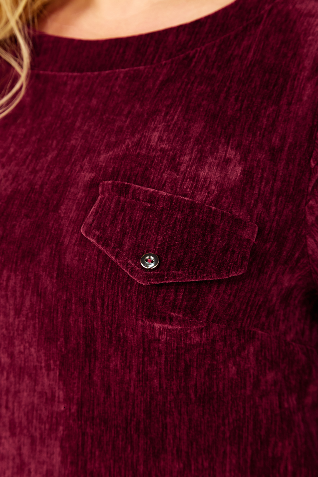 Блузка Abbi style 4070 спелая вишня - фото 3