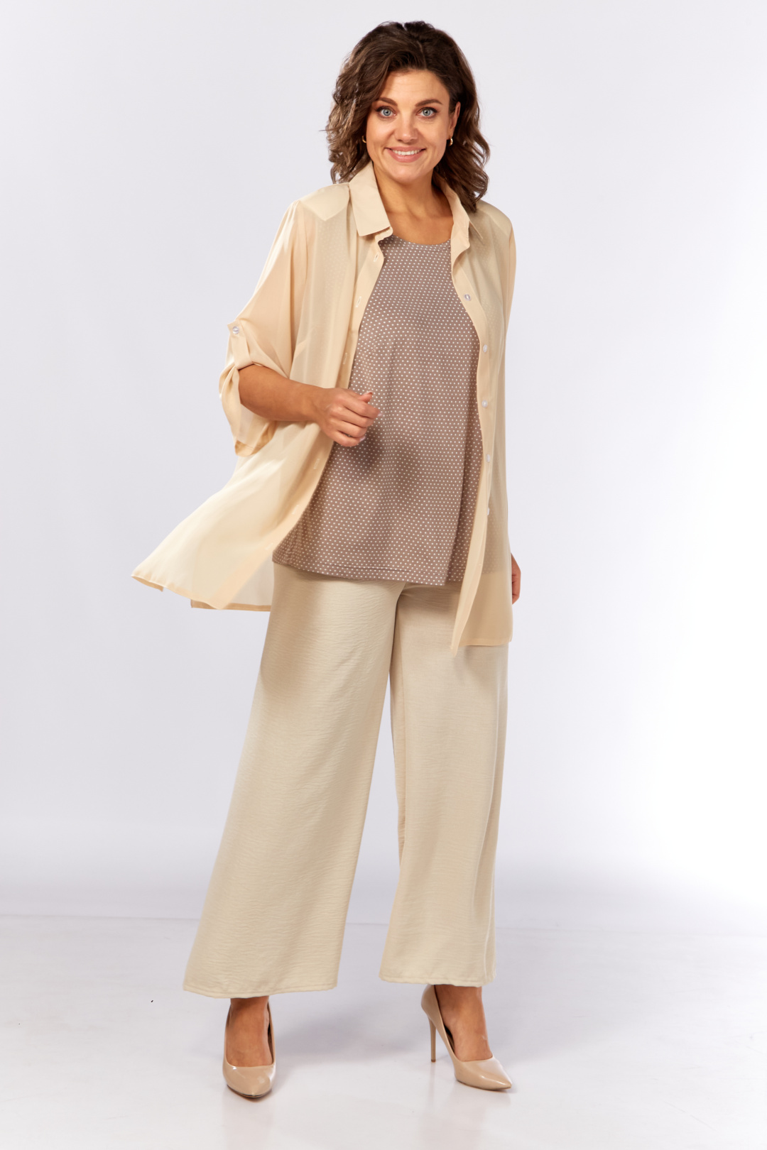 Костюм Abbi style 5039 бежевый