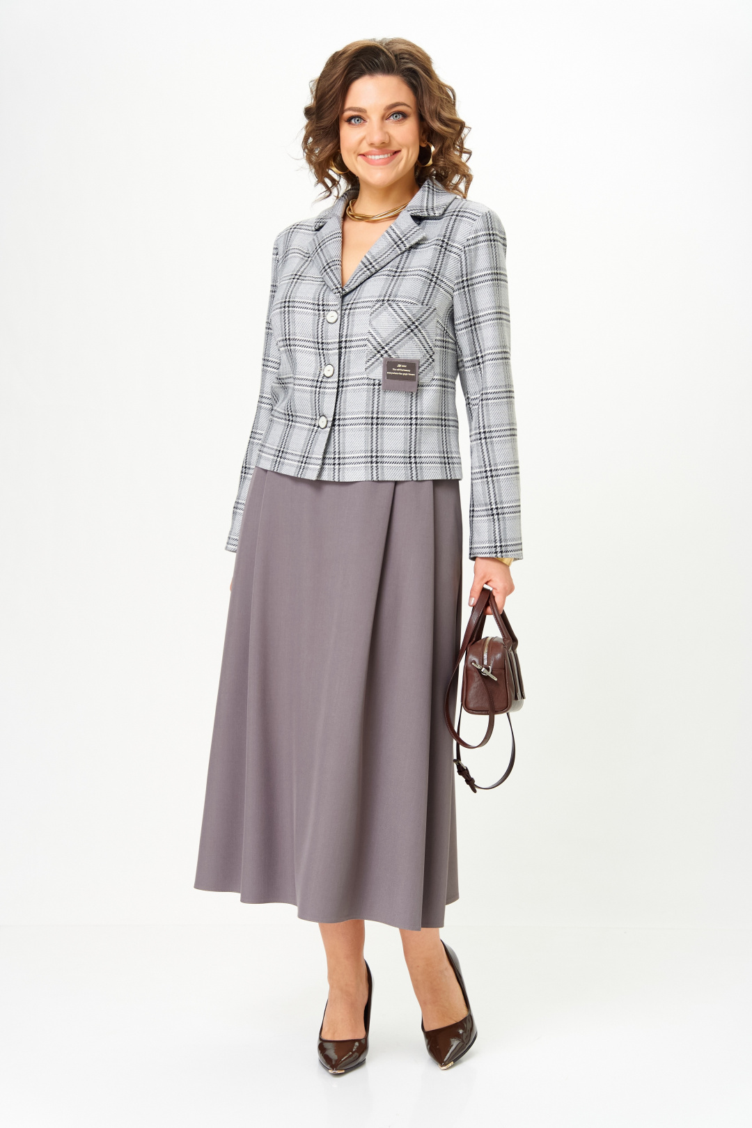 Костюм AiraStyle 24-17А серый