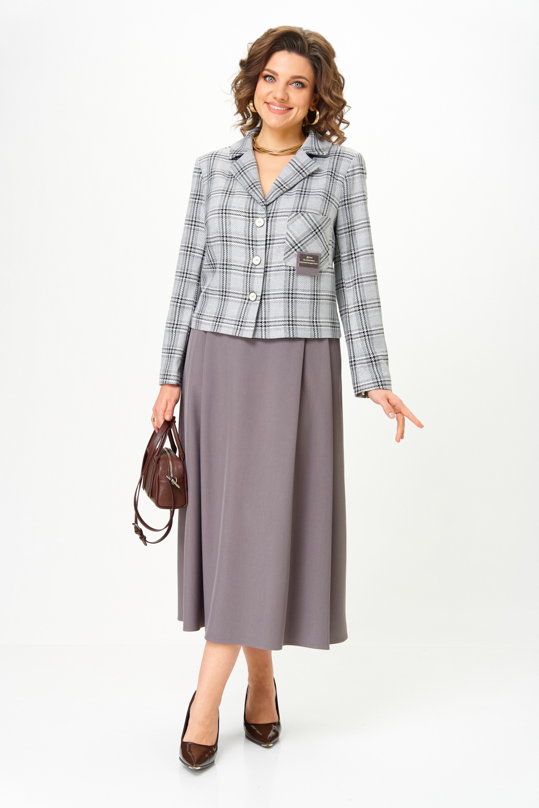 Костюм AiraStyle 24-17А серый