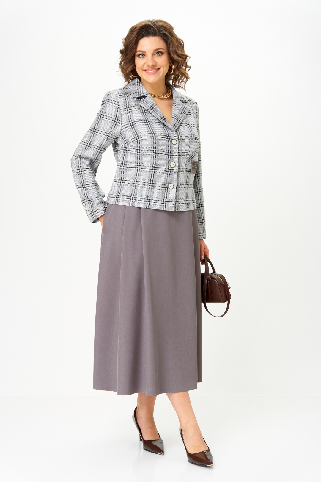 Костюм AiraStyle 24-17А серый