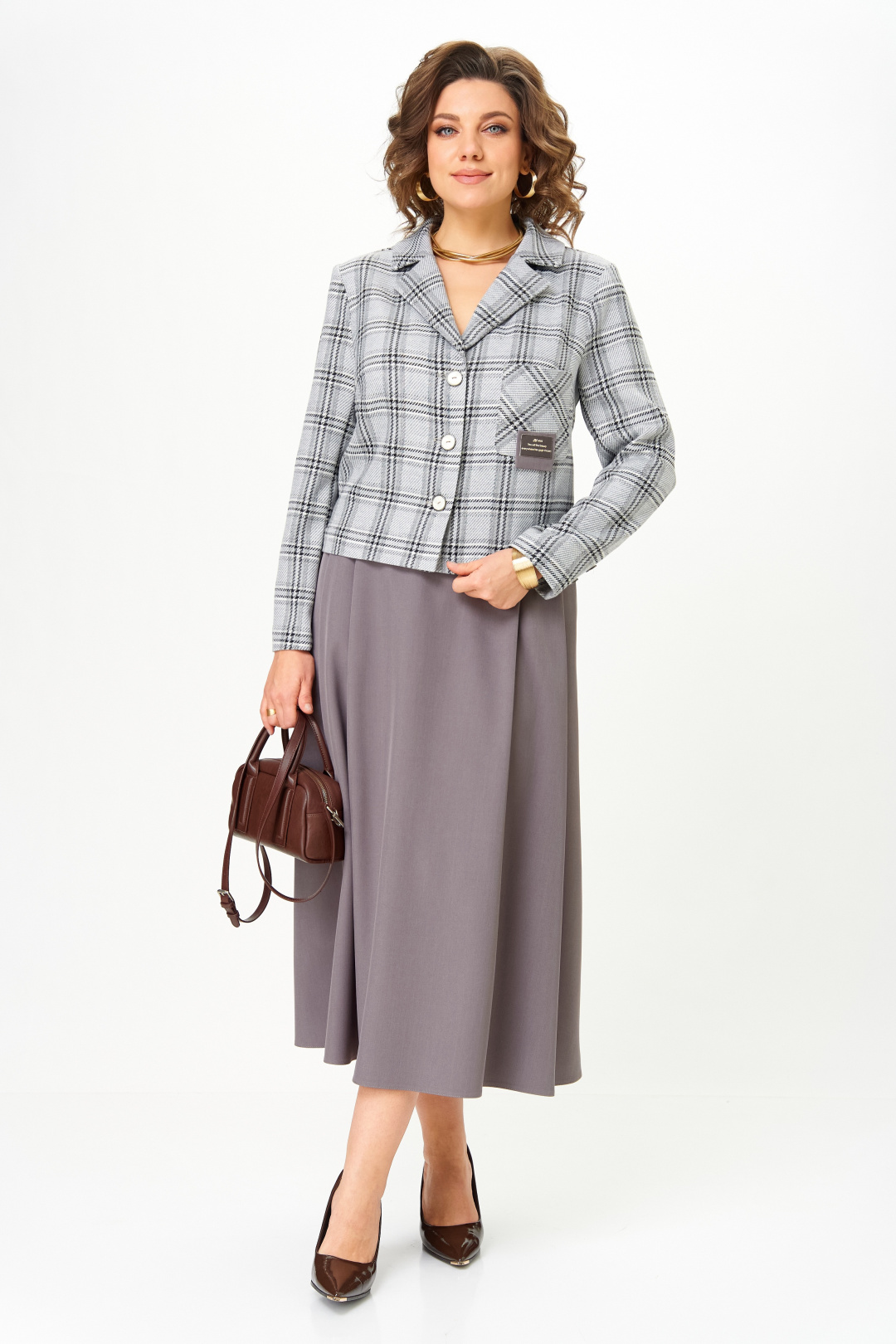 Костюм AiraStyle 24-17А серый