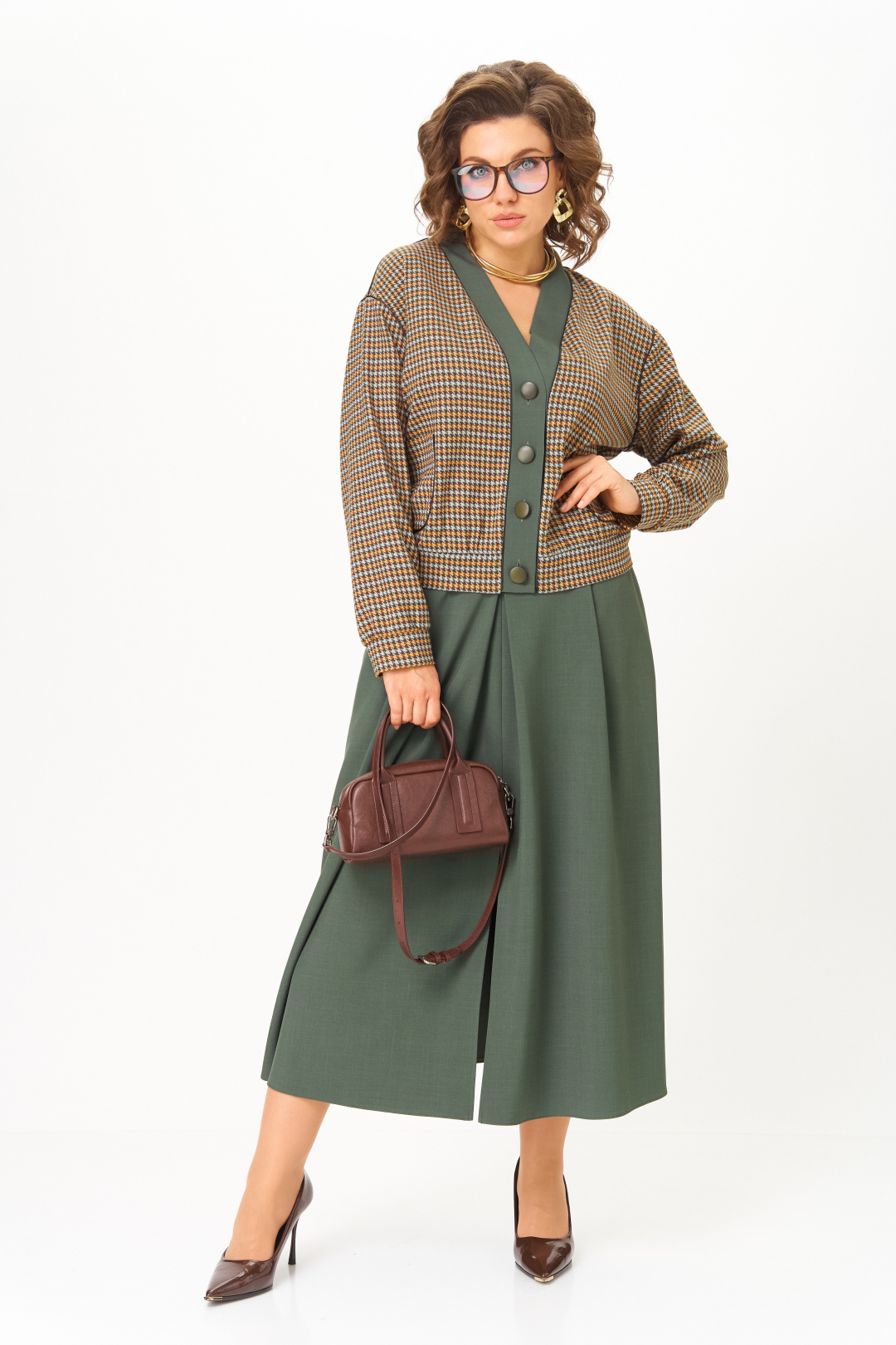 Костюм AiraStyle 24131-1 зеленый