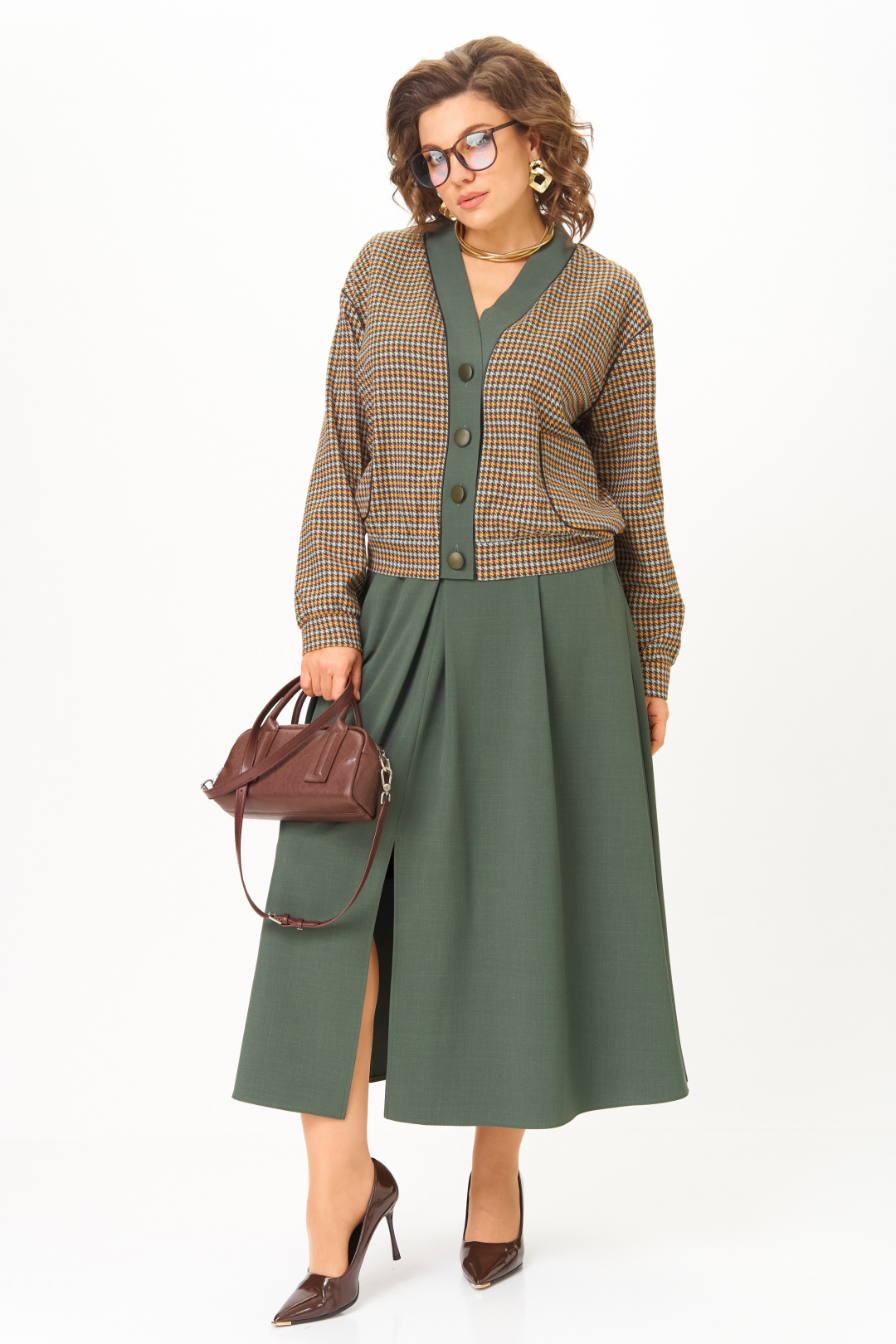 Костюм AiraStyle 24131-1 зеленый