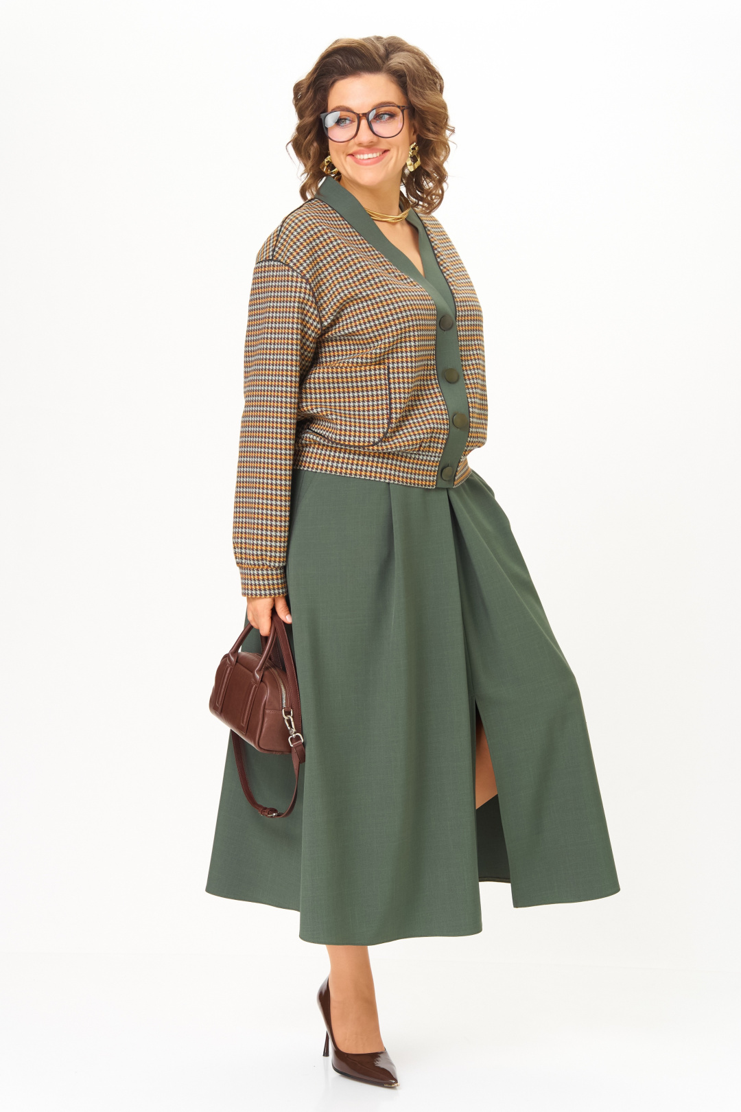 Костюм AiraStyle 24131-1 зеленый