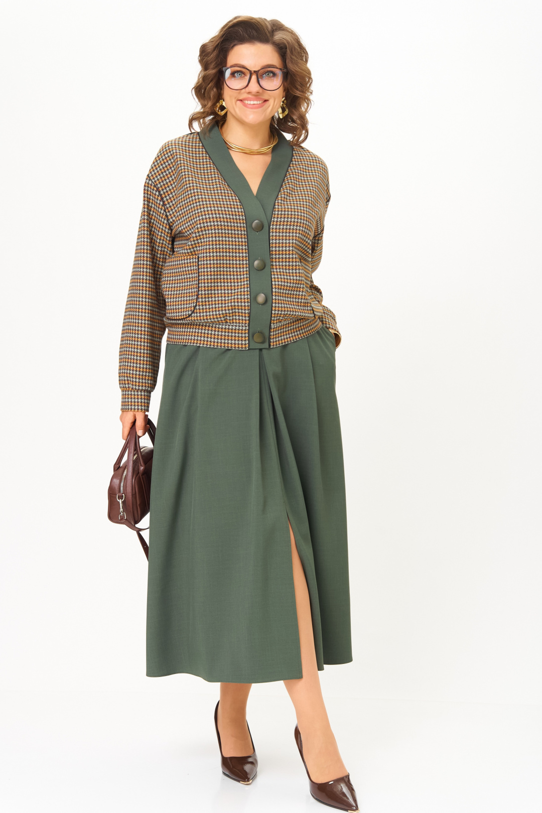 Костюм AiraStyle 24131-1 зеленый