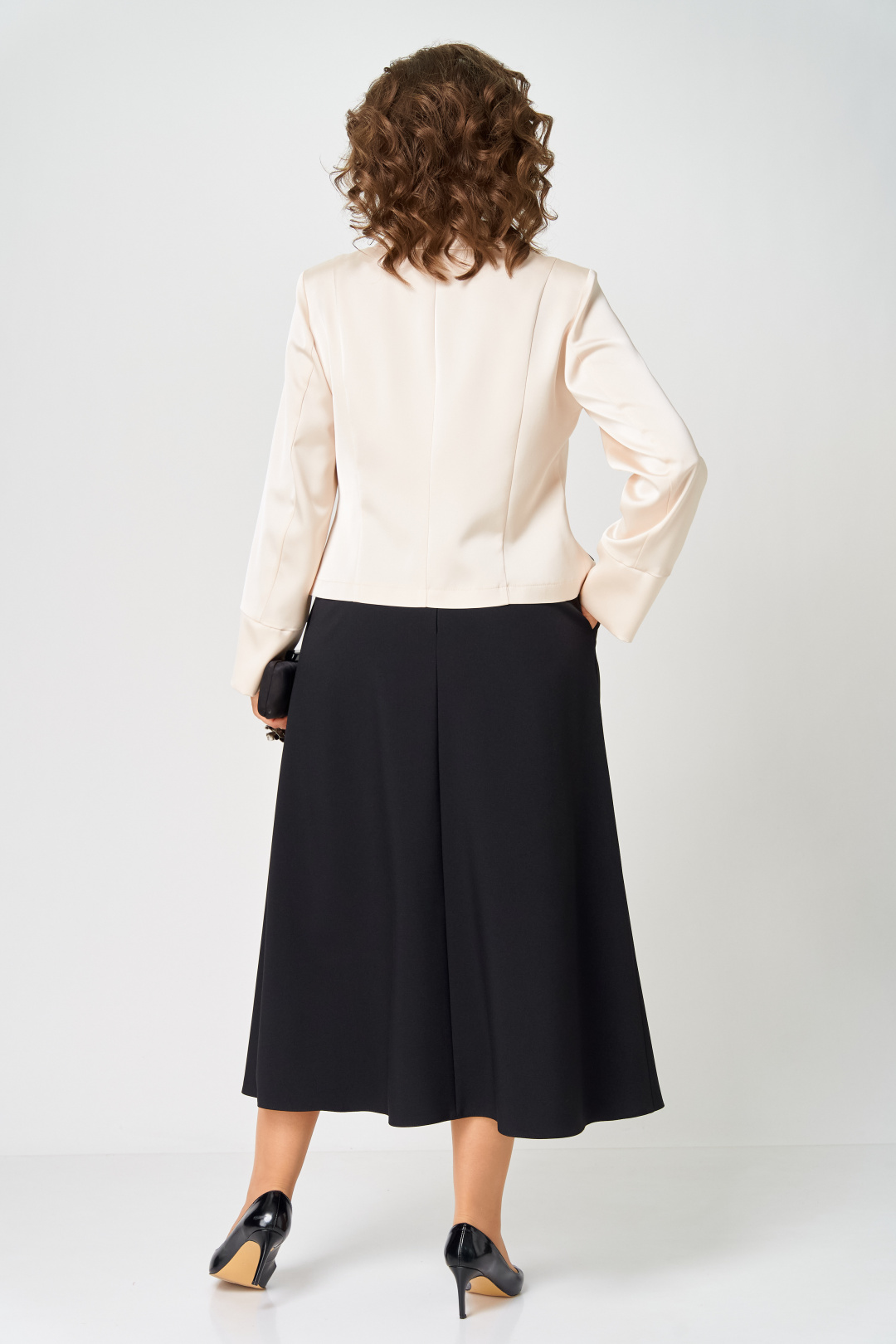 Костюм AiraStyle 24134 молочно-черный - фото 3