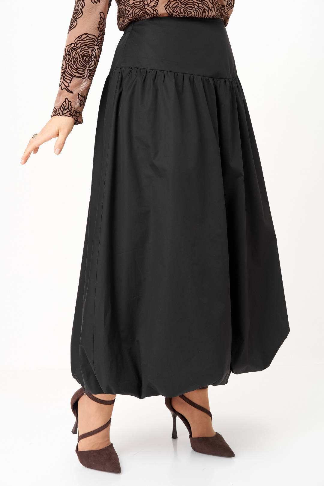 Костюм AiraStyle 24136 капучино + черный - фото 4