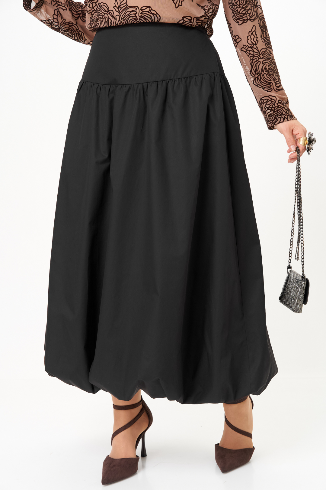 Костюм AiraStyle 24136 капучино + черный - фото 5