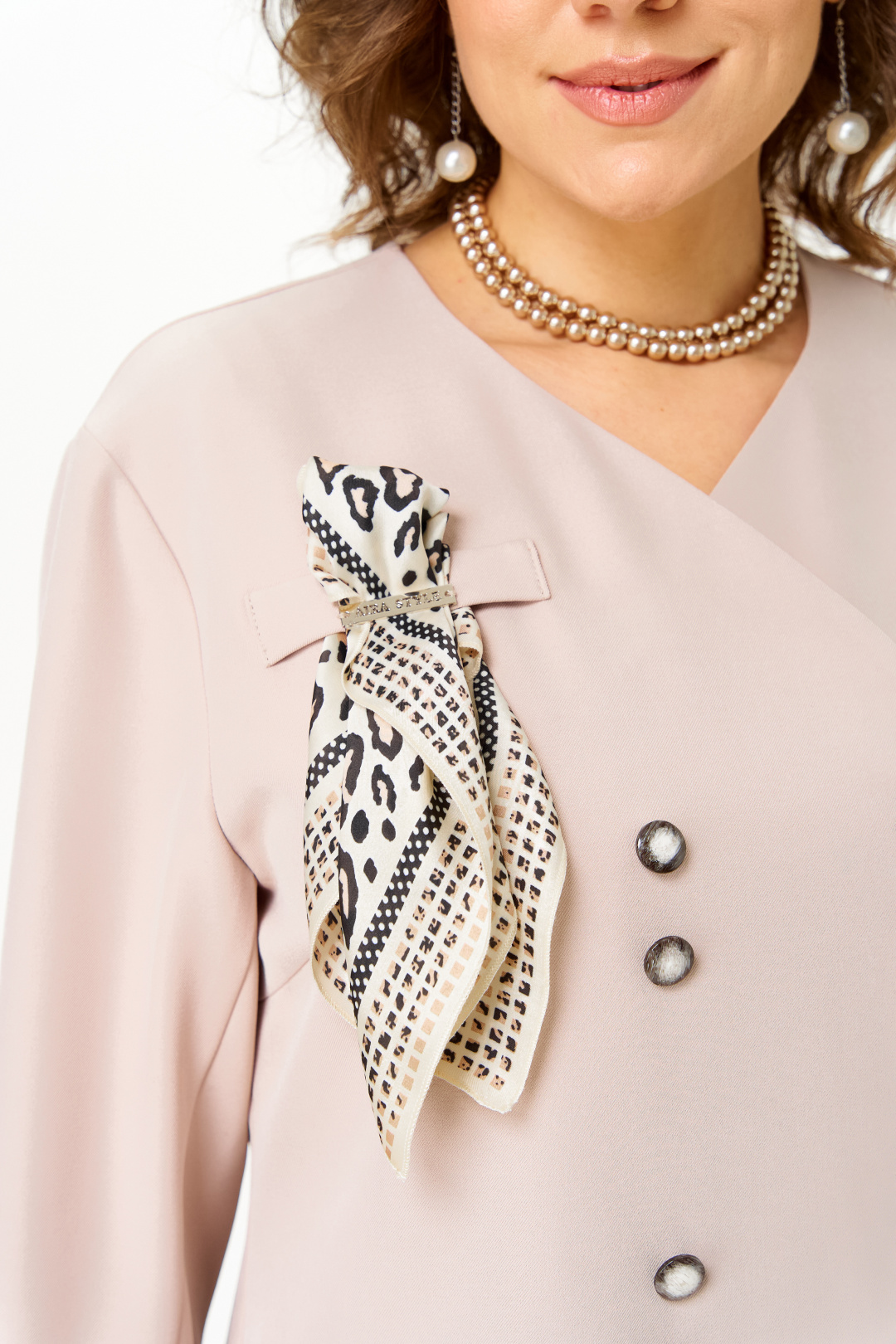 Костюм AiraStyle 24137 бежево-коричневый - фото 2