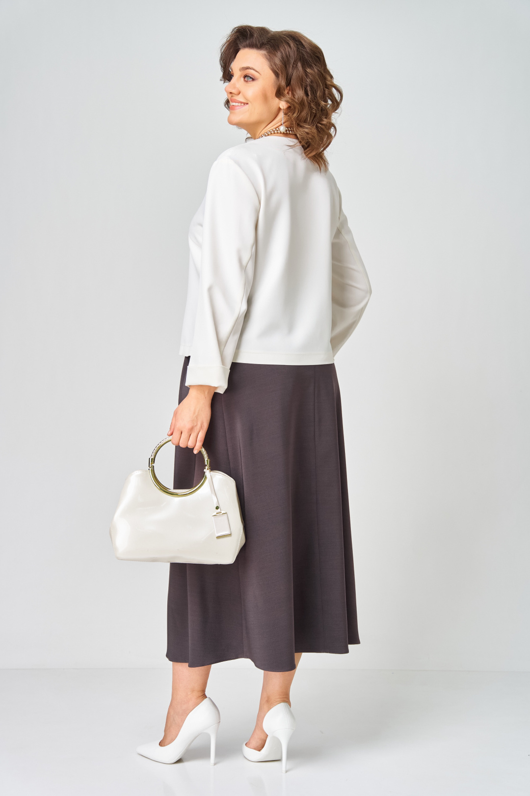 Костюм AiraStyle 24137 молочно-коричневый