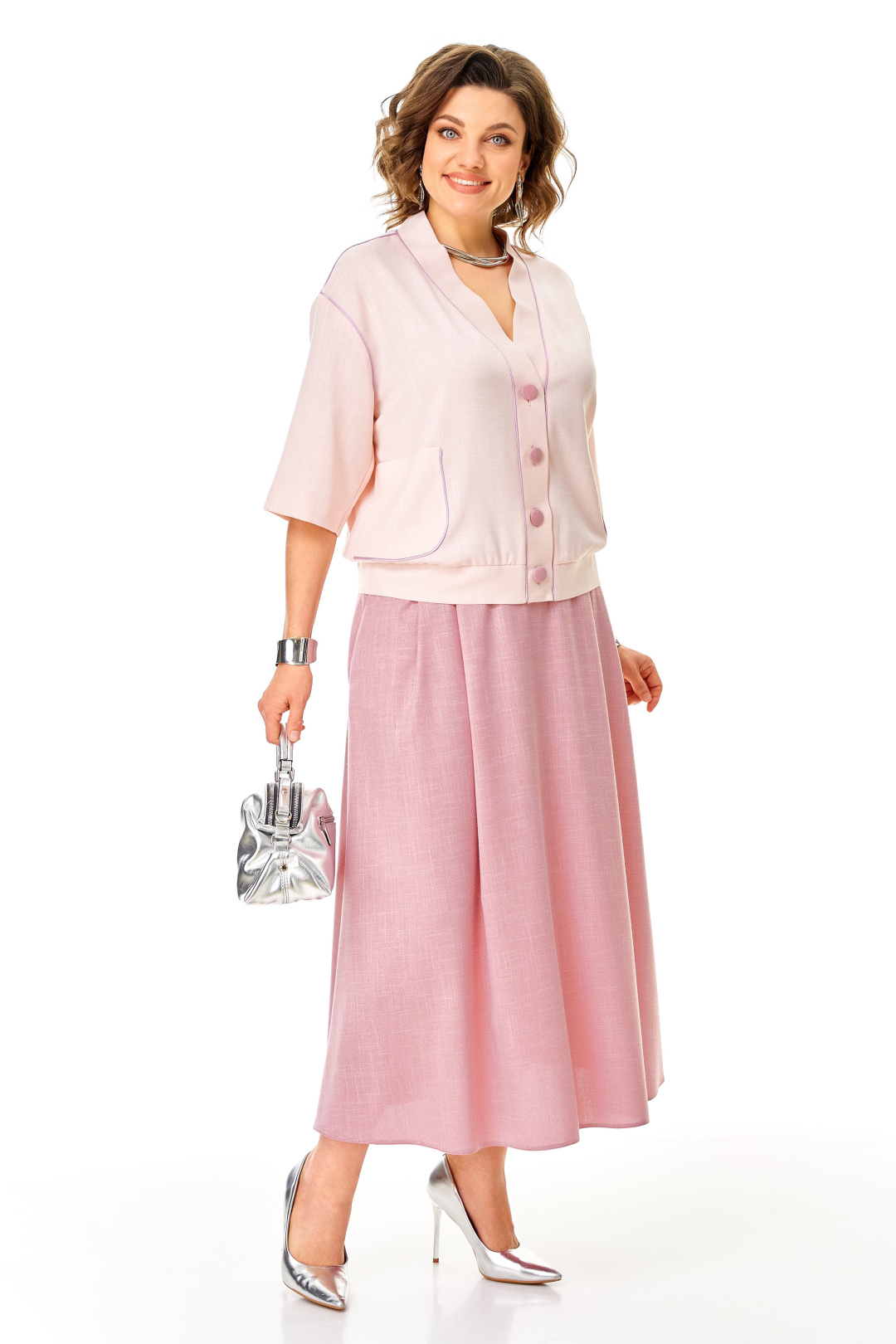 Костюм AiraStyle 24143 пыльная роза