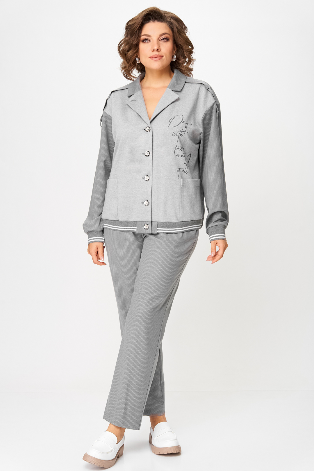 Костюм AiraStyle 24231 серый