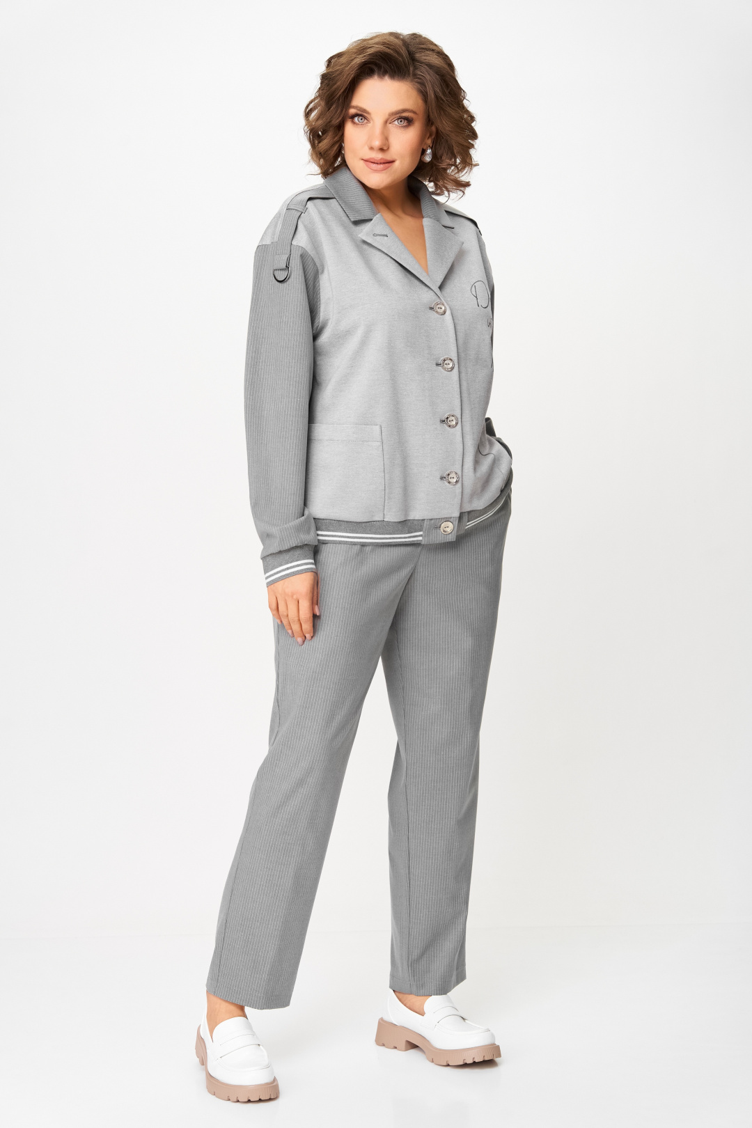 Костюм AiraStyle 24231 серый