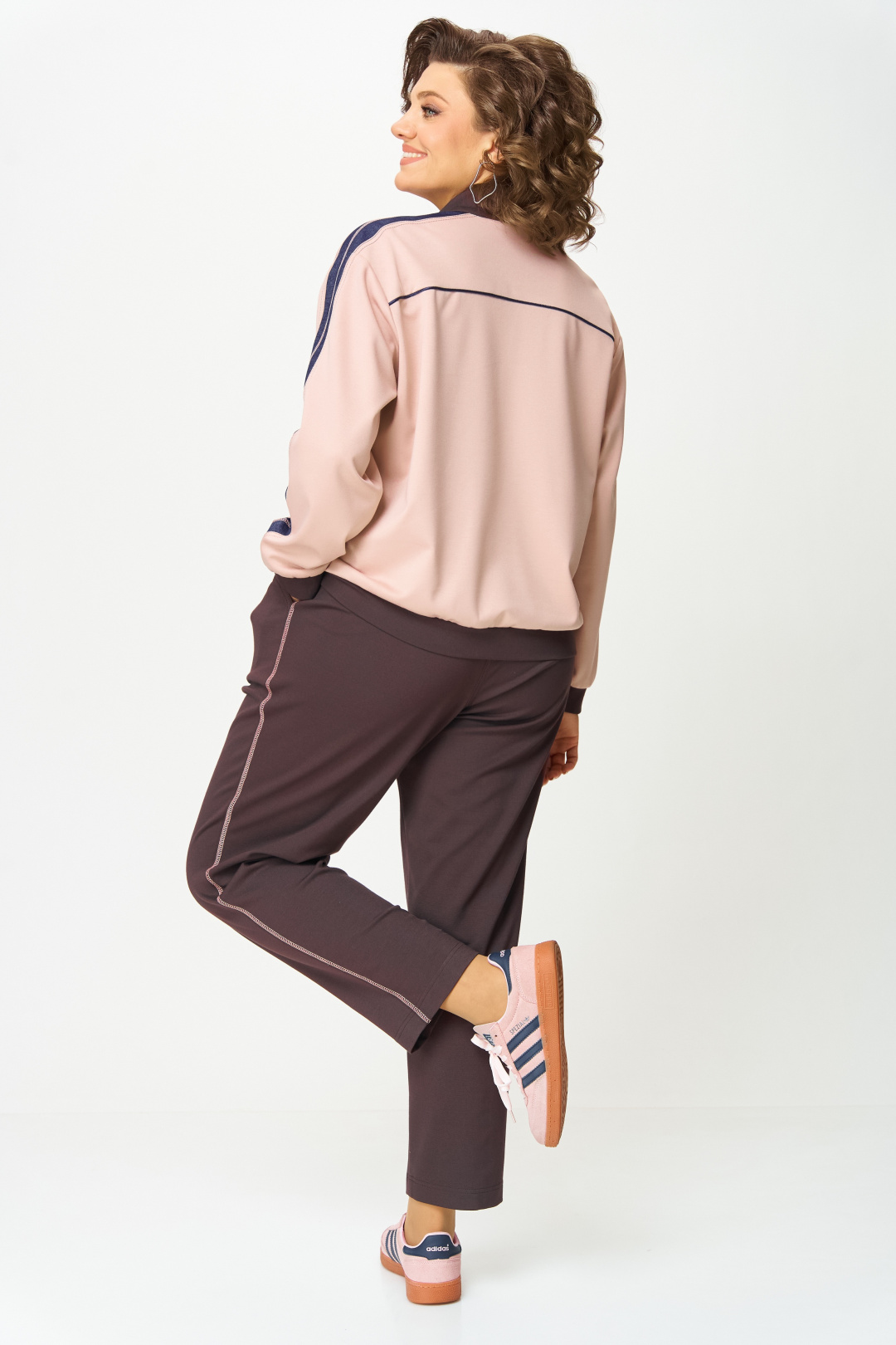 Костюм AiraStyle 24241 шоколад + пудра - фото 2