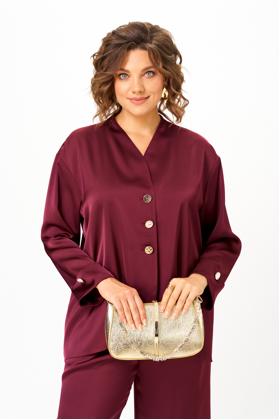 Костюм AiraStyle 24245 винный - фото 3