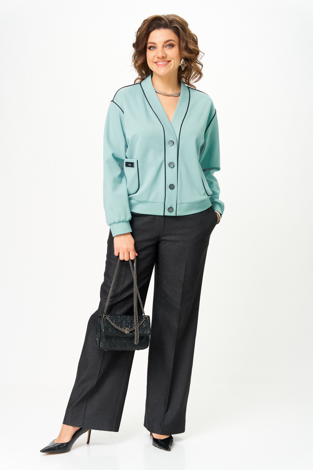 Костюм AiraStyle 24247 мята + графит