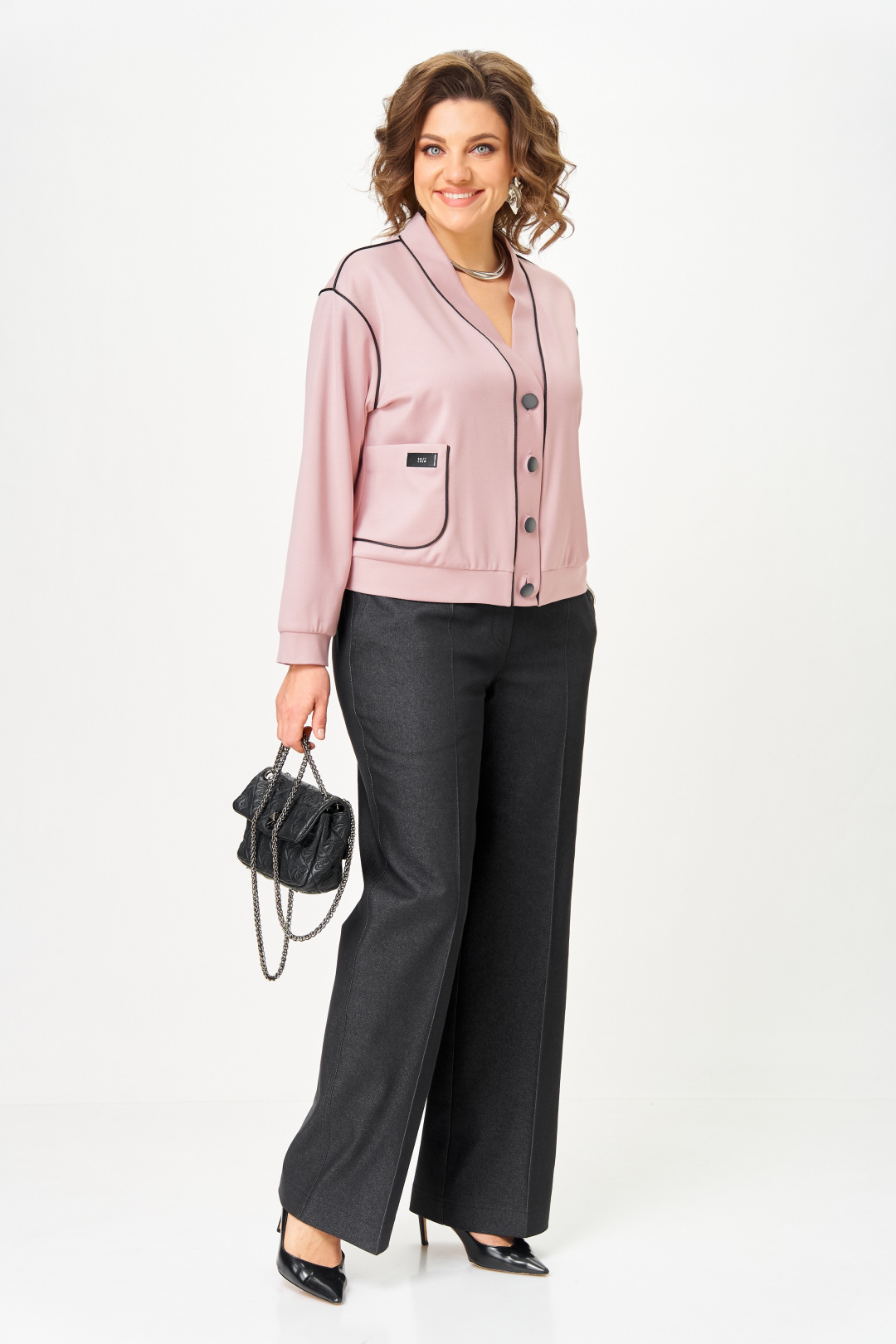 Костюм AiraStyle 24247 пудра + графит