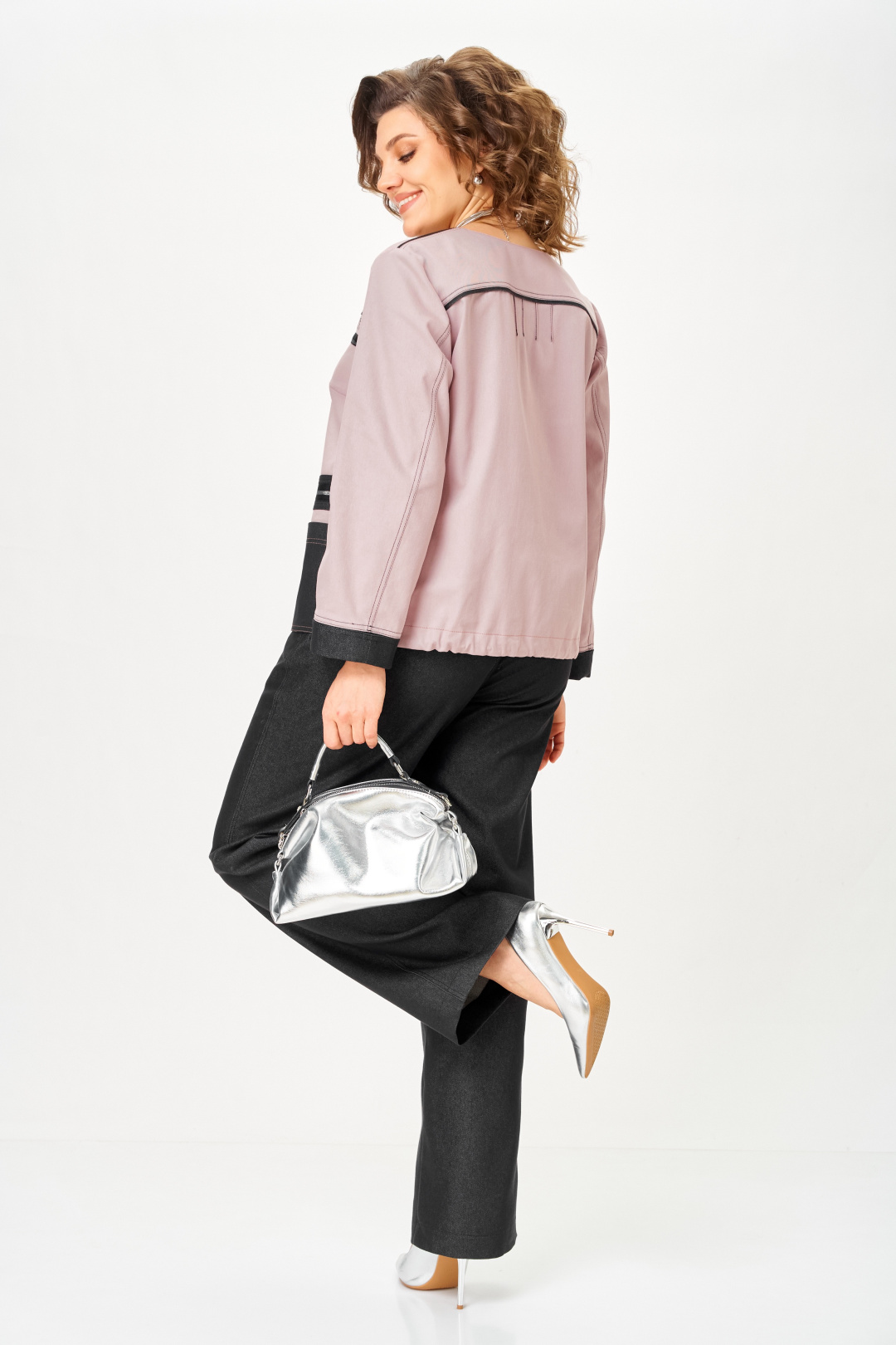 Костюм AiraStyle 24249 пудра+графит
