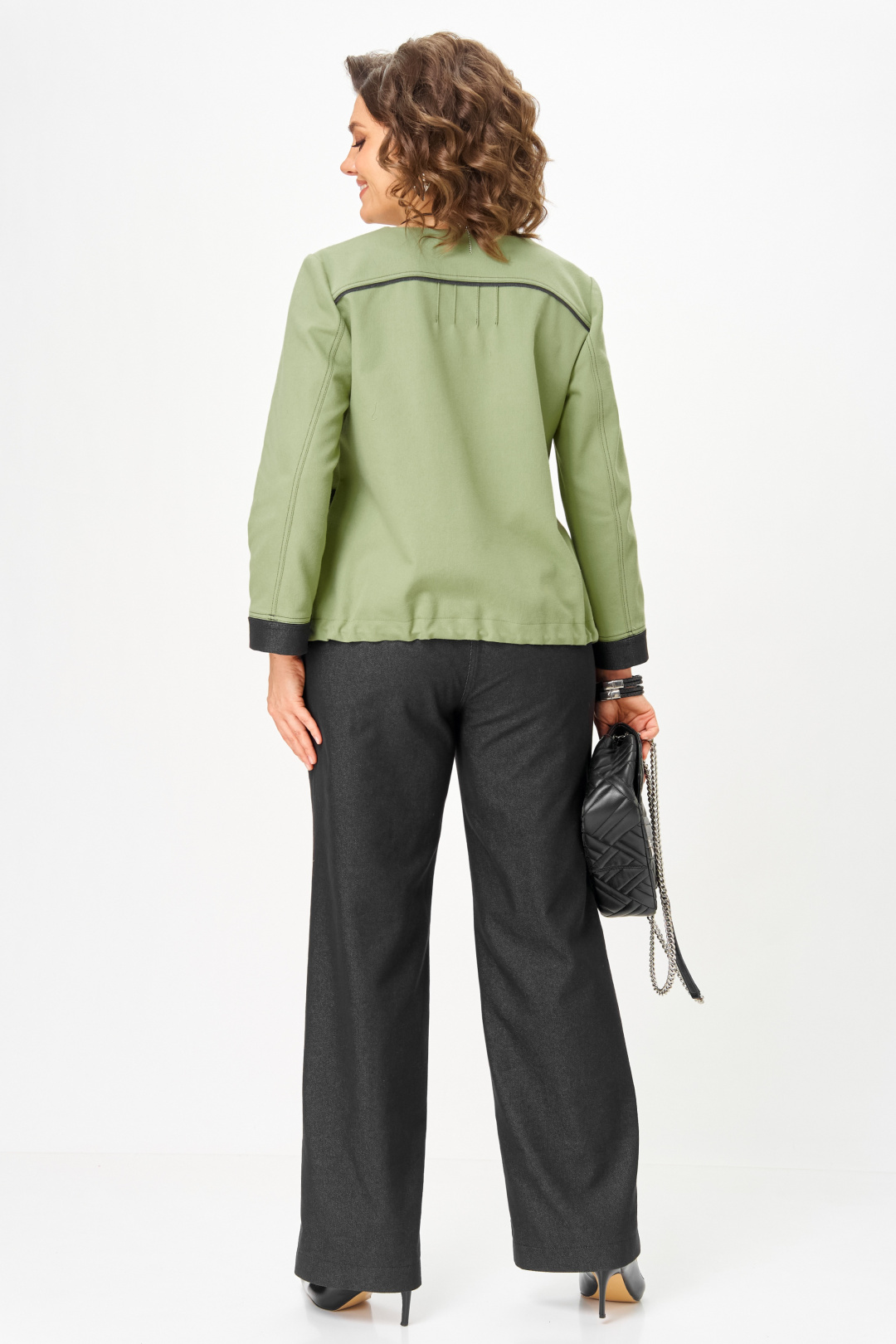 Костюм AiraStyle 24249 зеленый+графит
