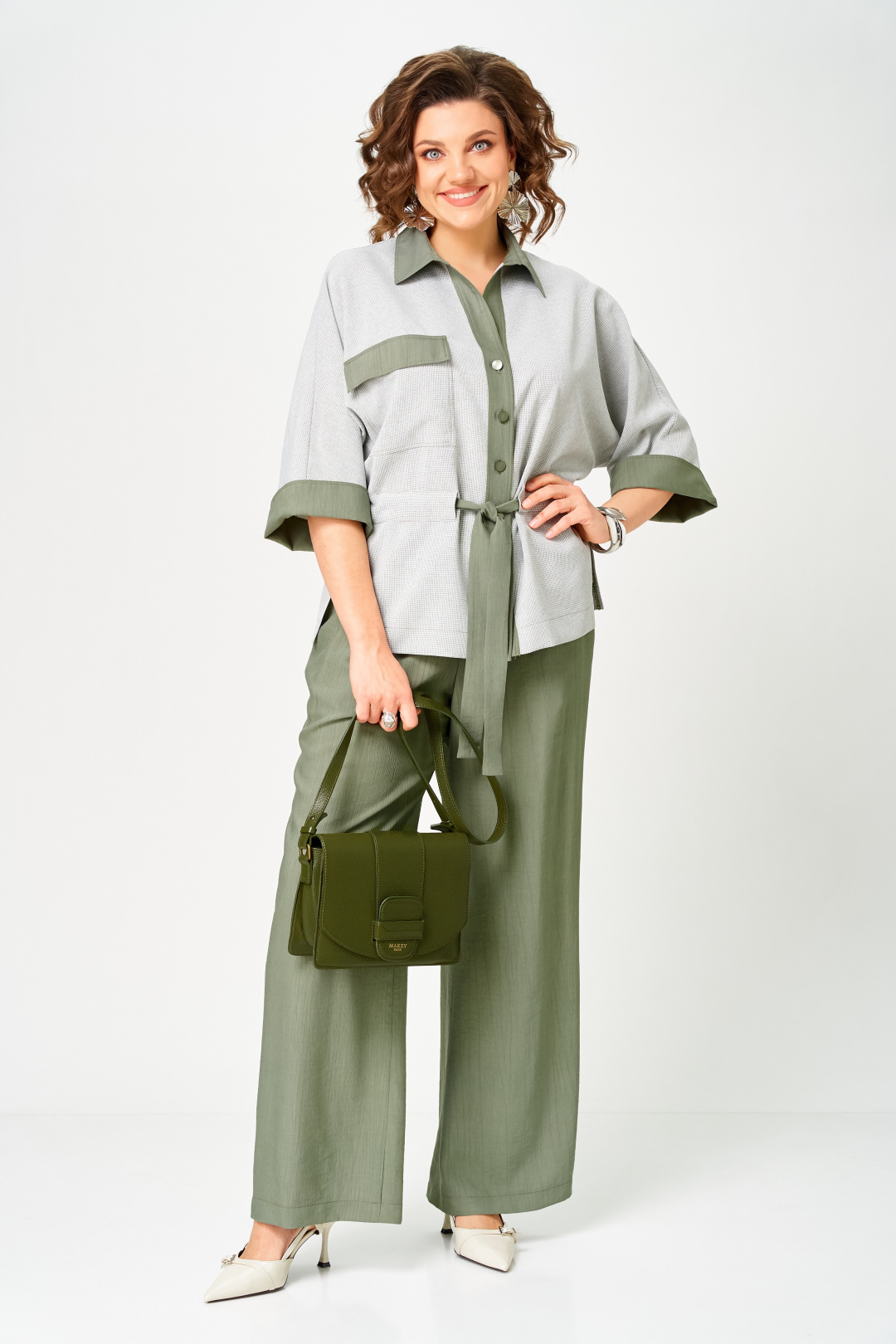 Костюм AiraStyle 24254 зеленый