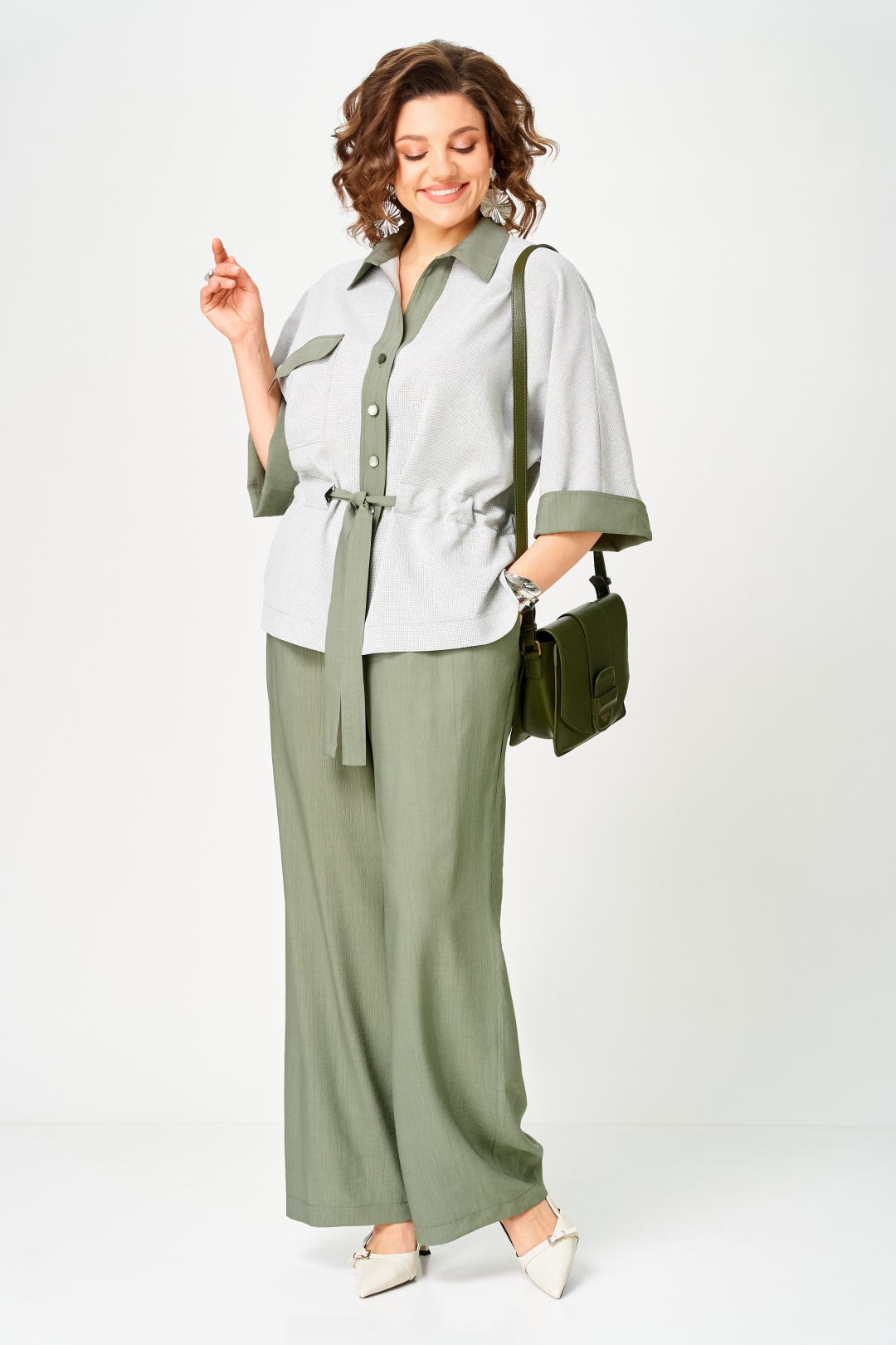 Костюм AiraStyle 24254 зеленый