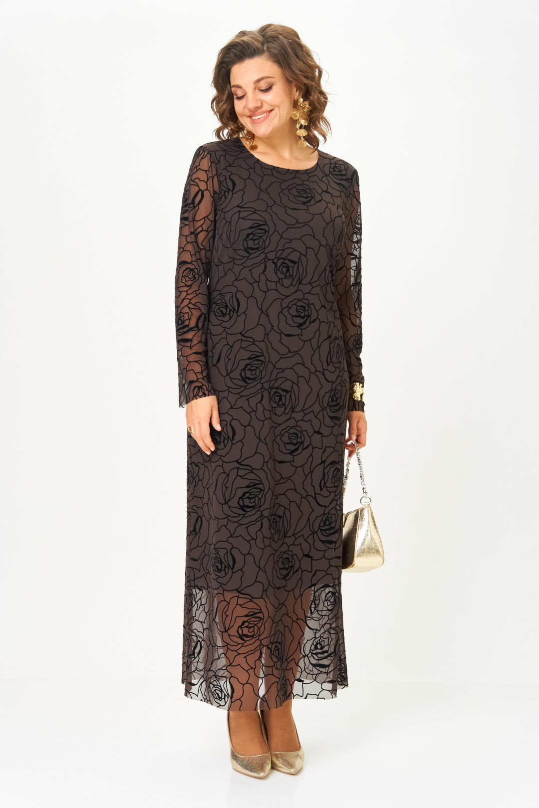 Платье AiraStyle 24430 горький шоколад