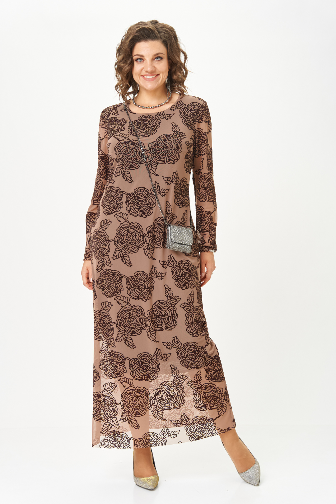 Платье AiraStyle 24430 капучино