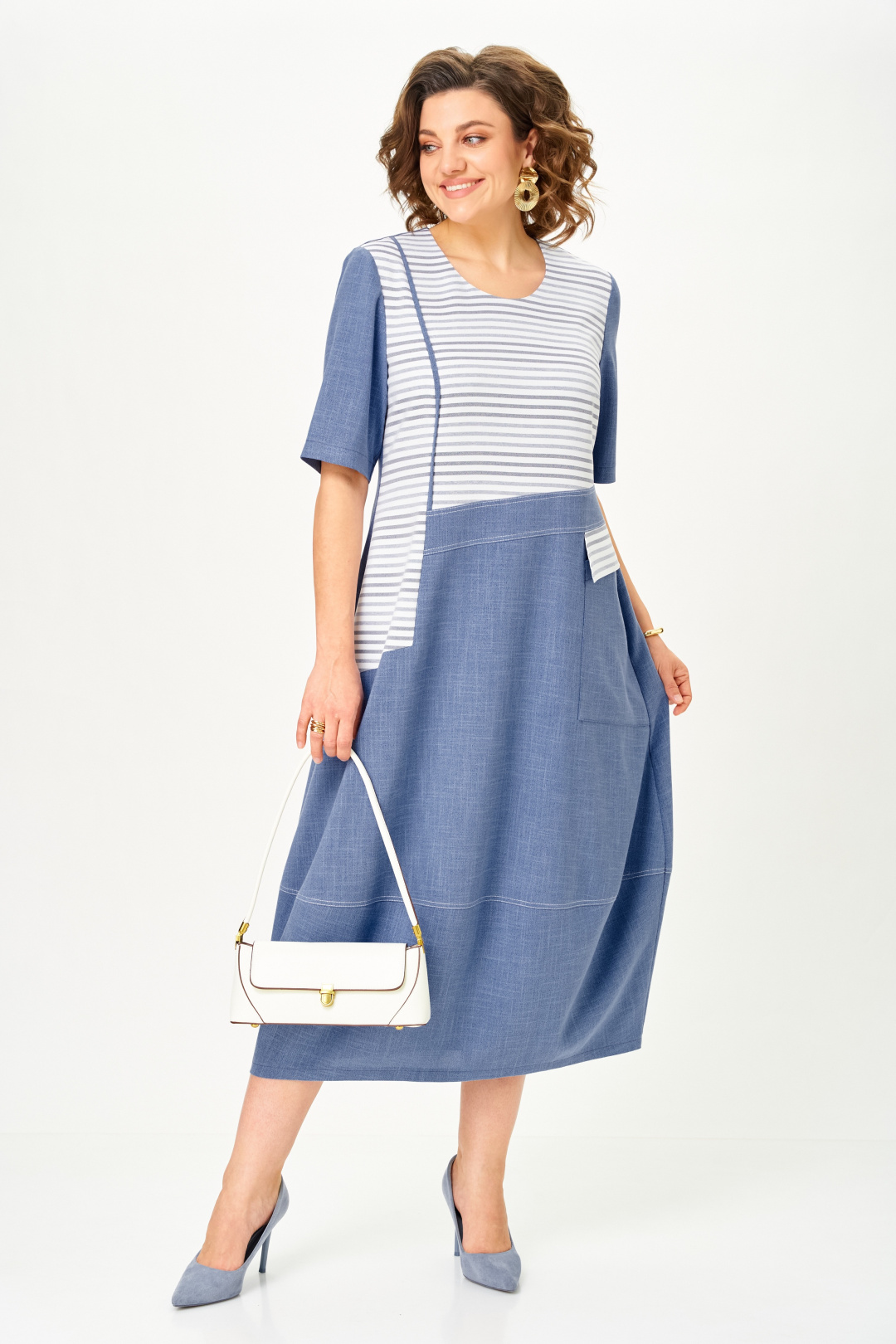 Платье AiraStyle 24433 синий