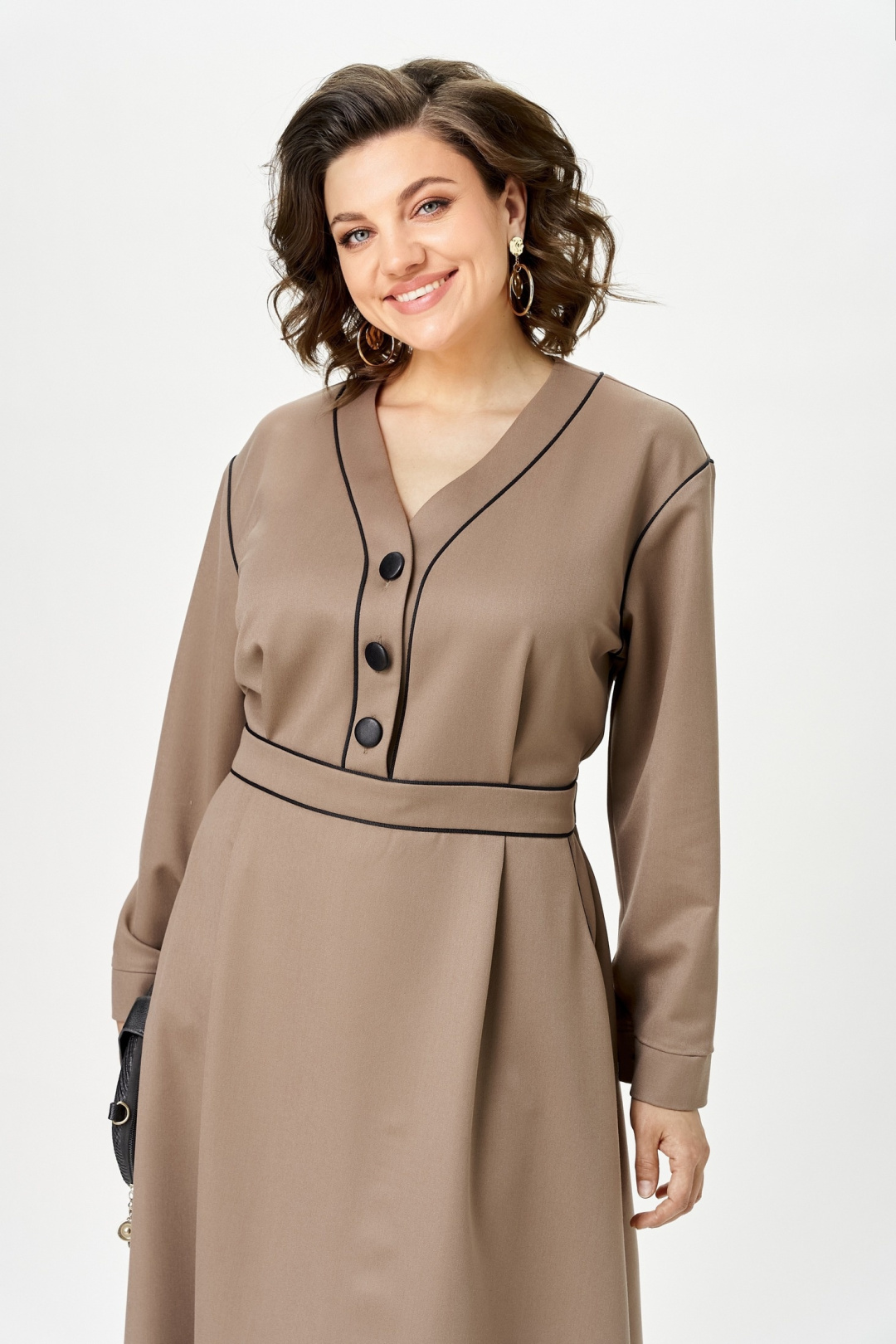 Платье AiraStyle 24437 капучино