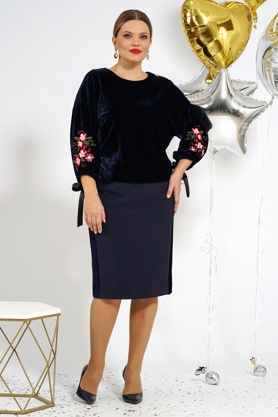 Костюм AlaniCollection 2045 синий - фото 2