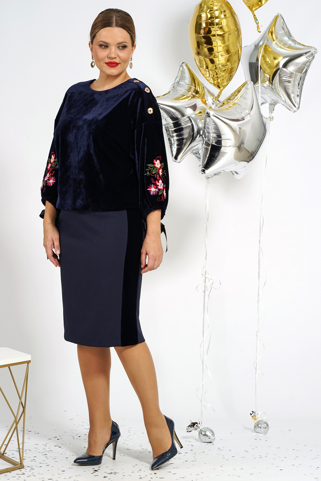 Костюм AlaniCollection 2045 синий - фото 5