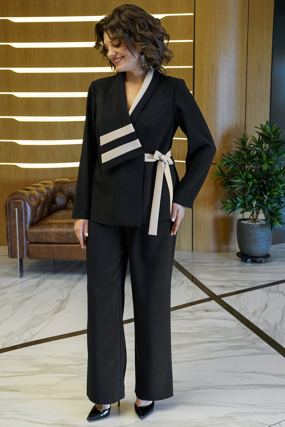 Костюм AlaniCollection 2280 черный - фото 2