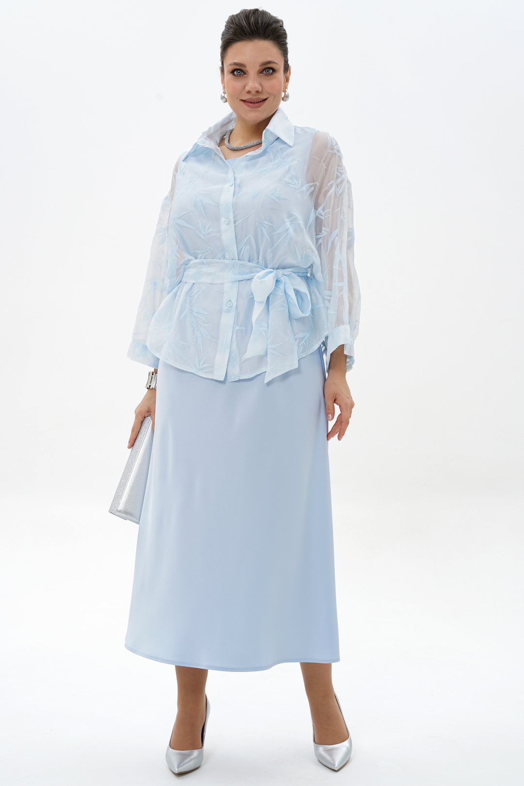 Костюм AlaniCollection 2429 голубой - фото 1