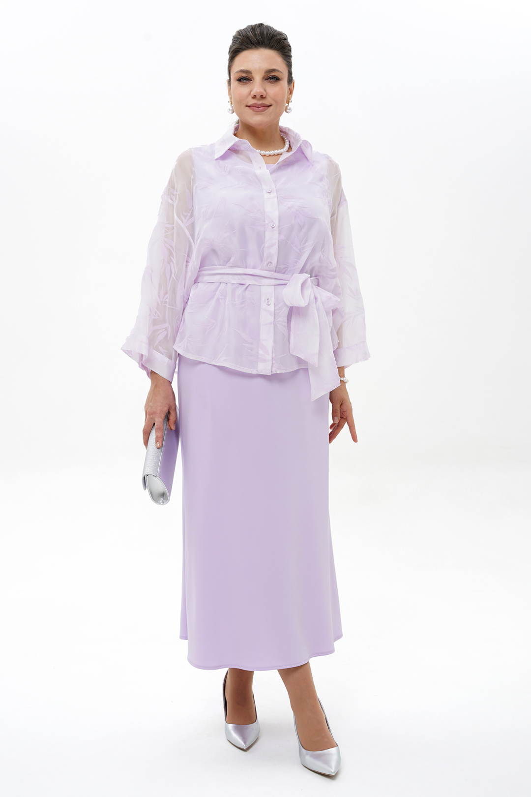 Костюм AlaniCollection 2429 лаванда - фото 1