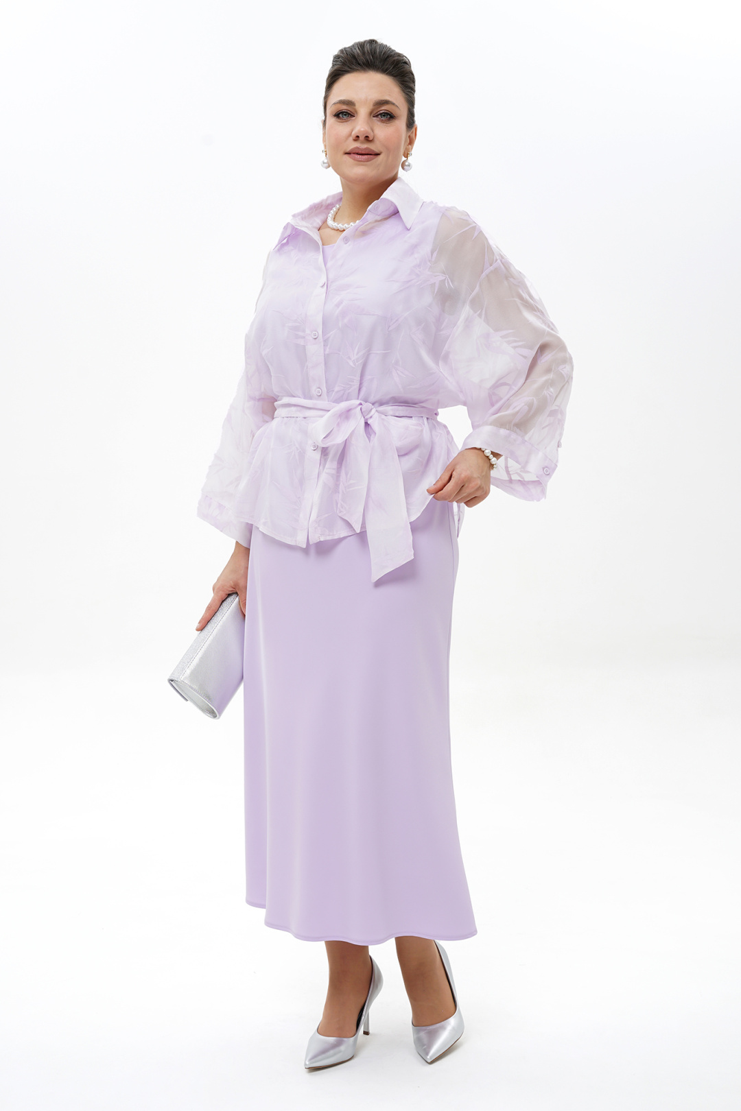Костюм AlaniCollection 2429 лаванда - фото 3