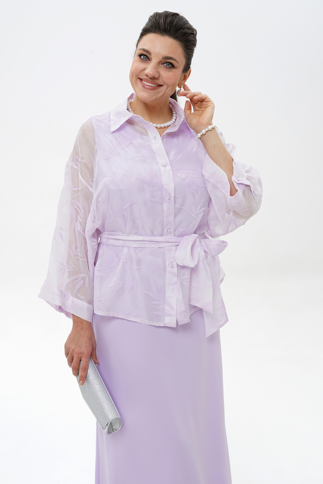 Костюм AlaniCollection 2429 лаванда - фото 5