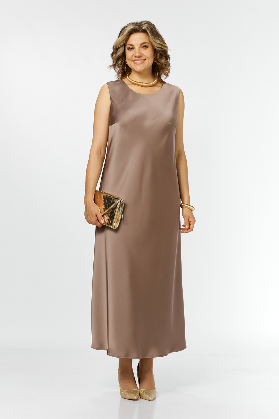 Костюм AlaniCollection 2433 молоко + золото