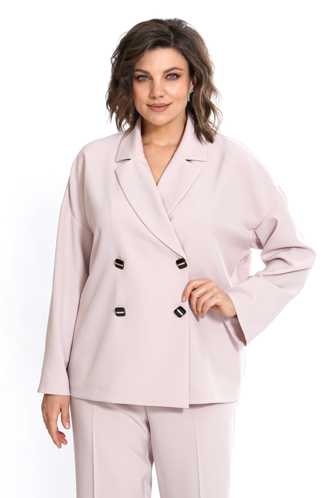 Костюм AlaniCollection 2437 пудра - фото 4