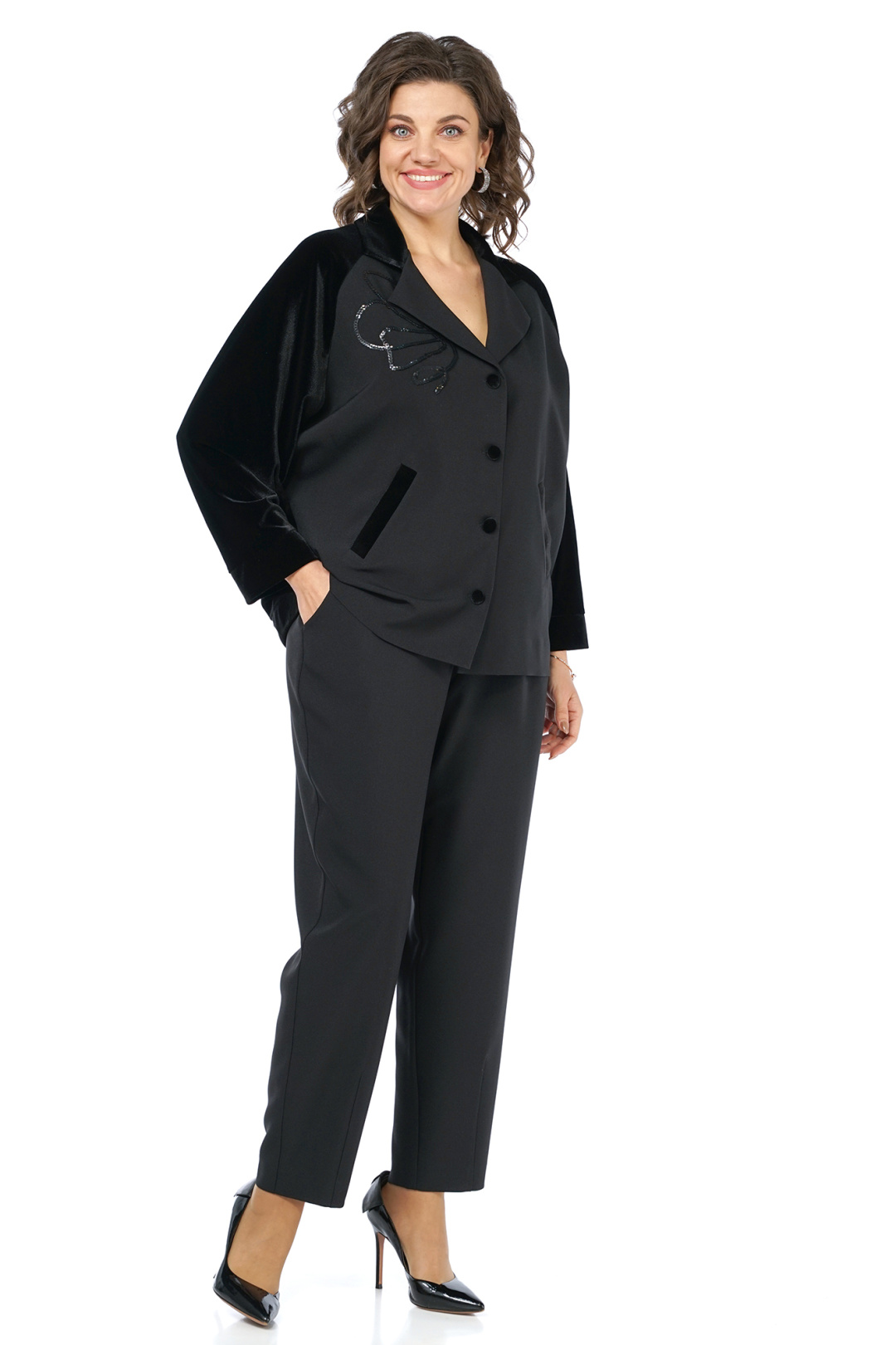 Костюм AlaniCollection 2466 черный