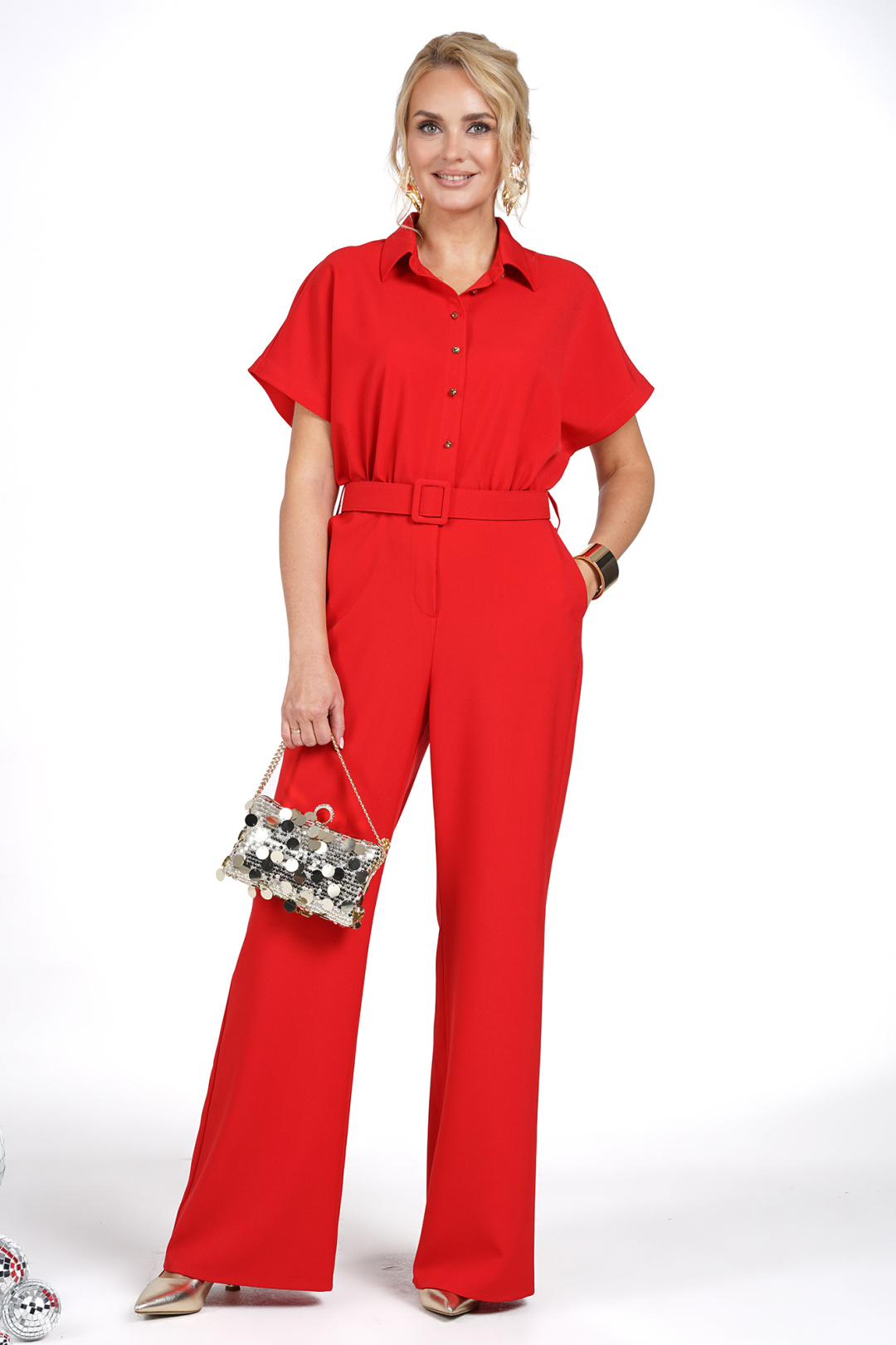 Комбинезон AlaniCollection 2470 красный - фото 1