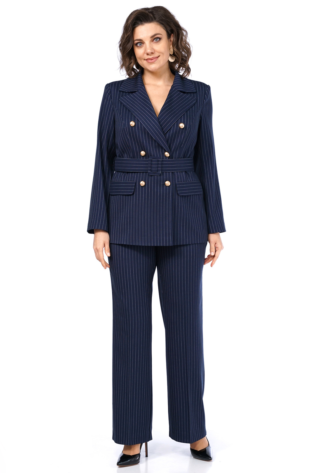 Костюм AlaniCollection 2486 синия полоска - фото 4