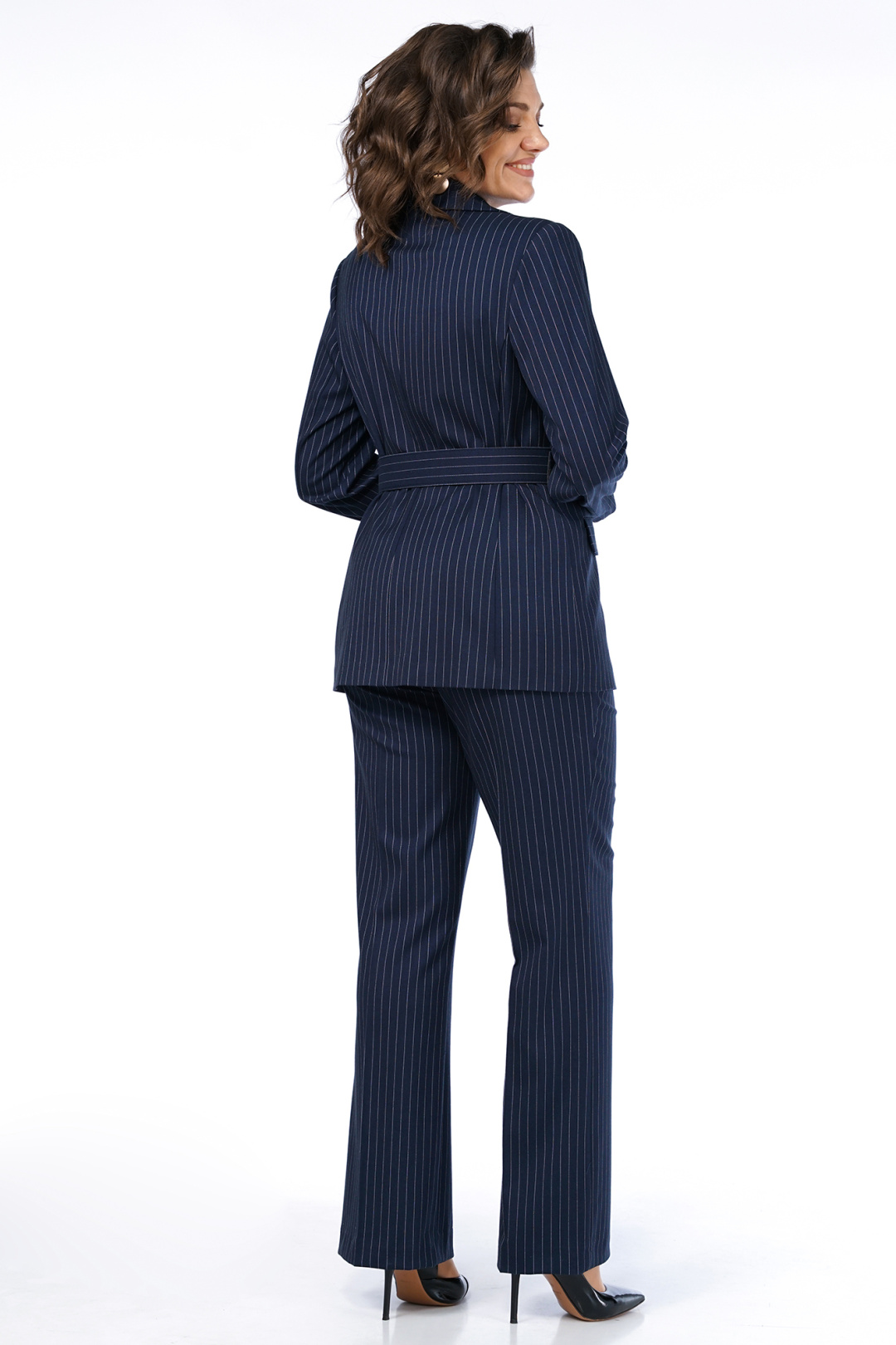 Костюм AlaniCollection 2486 синия полоска