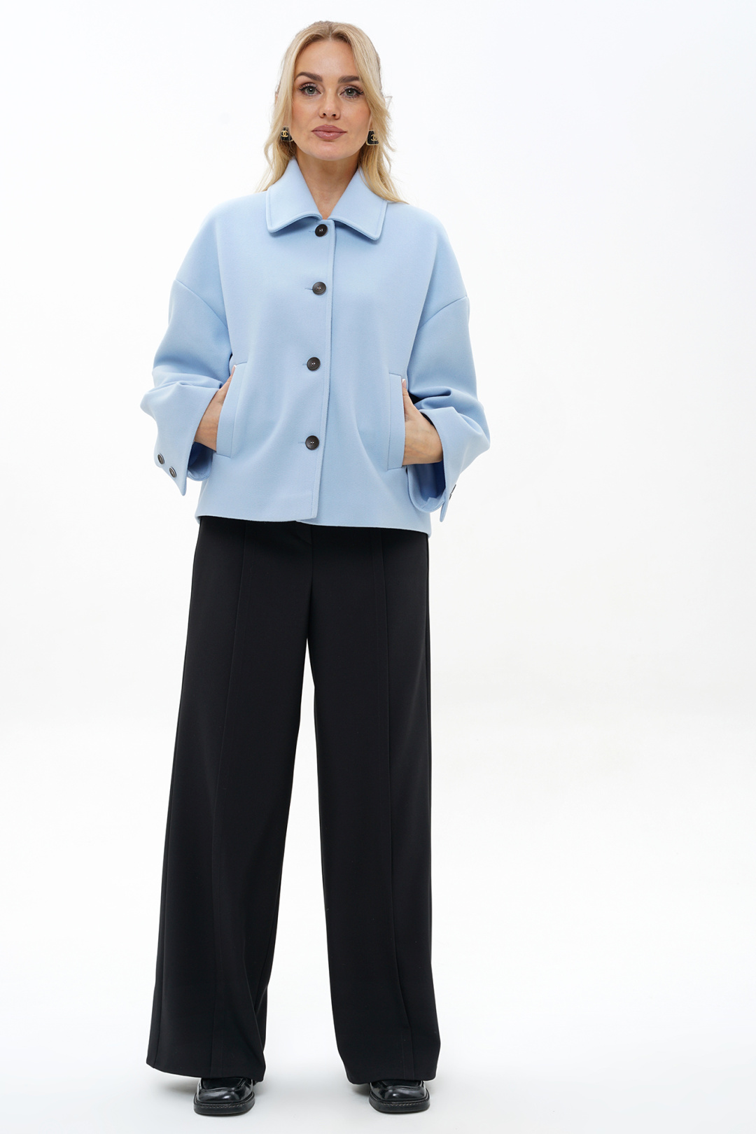 Костюм AlaniCollection 2487 голубой+черный - фото 1