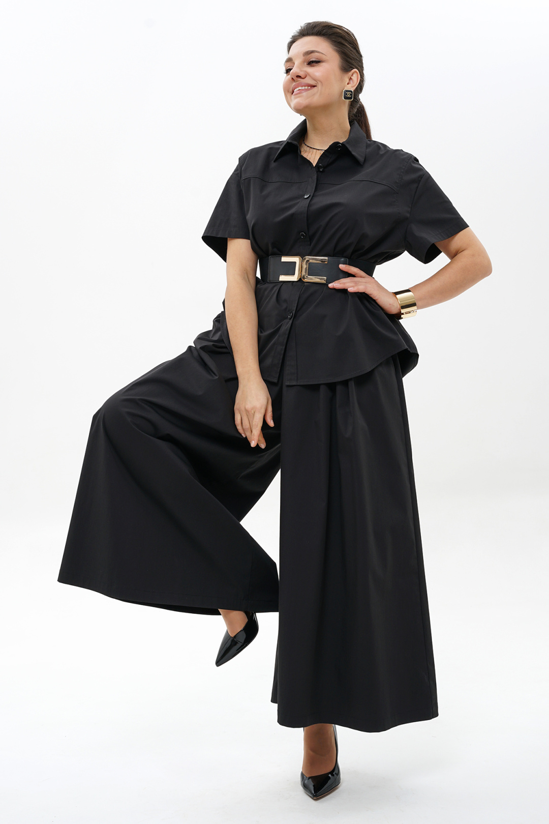 Костюм AlaniCollection 2494 черный - фото 4